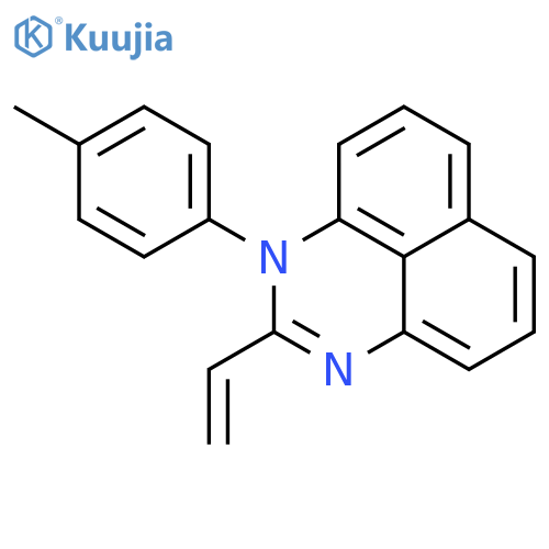 1H-Perimidine, 2-ethenyl-1-(4-methylphenyl)- structure