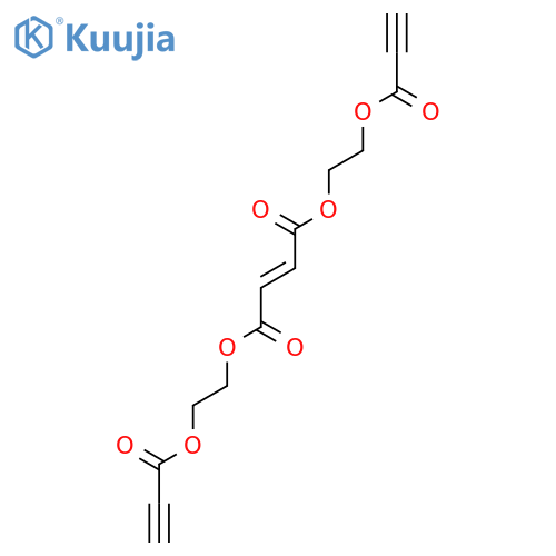 2-BUTENEDIOIC ACID, BIS[2-[(1-OXO-2-PROPYNYL)OXY]ETHYL] ESTER structure
