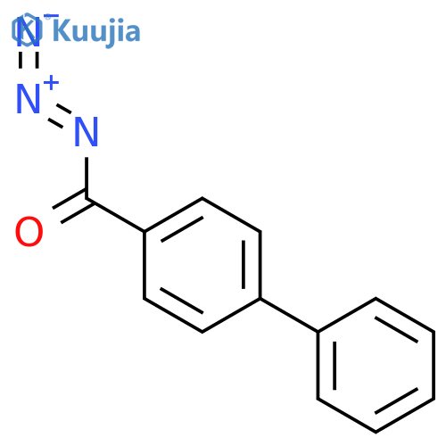 [1,1-Biphenyl]-4-carbonyl azide structure