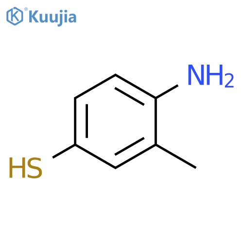 4-amino-3-methylbenzene-1-thiol structure