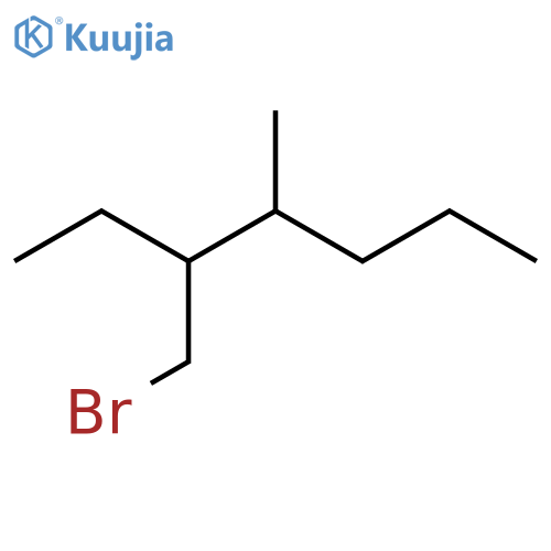 Heptane, 3-(bromomethyl)-4-methyl- structure