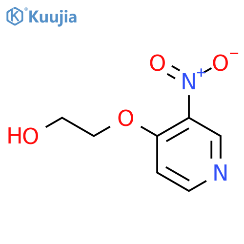 4-(2-Hydroxyethoxy)-3-nitropyridine structure
