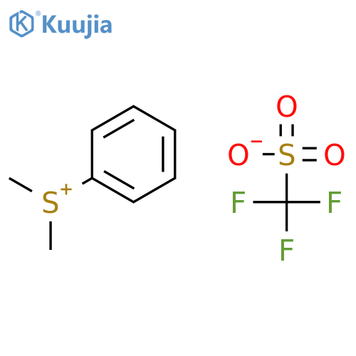 dimethyl(phenyl)sulfonium trifluoromethanesulfonate structure