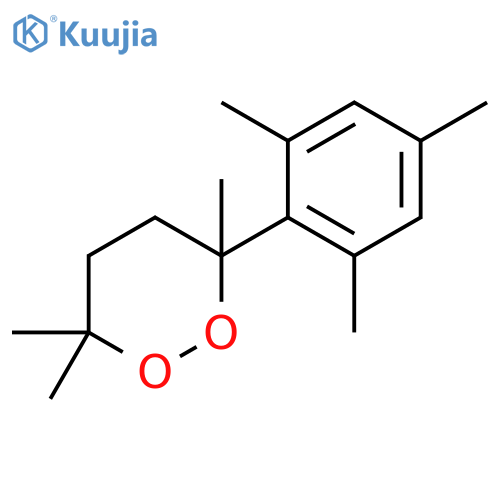 1,2-Dioxane, 3,3,6-trimethyl-6-(2,4,6-trimethylphenyl)- structure