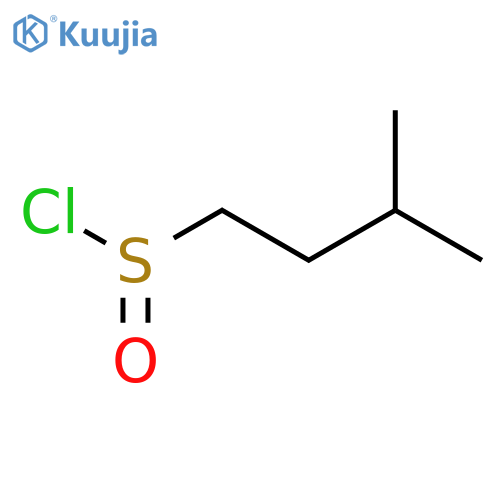 3-Methylbutane-1-sulfinyl chloride structure