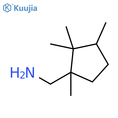 (1,2,2,3-tetramethylcyclopentyl)methanamine structure