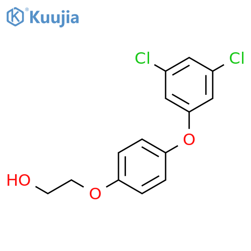 ETHANOL, 2-[4-(3,5-DICHLOROPHENOXY)PHENOXY]- structure