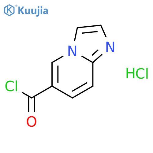 Imidazo1,2-Apyridine-6-carbonyl Chloride Hydrochloride structure