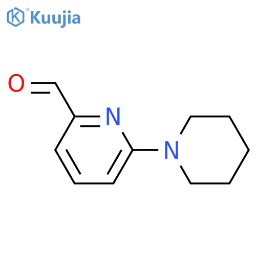 6-(Piperidin-1-yl)picolinaldehyde structure
