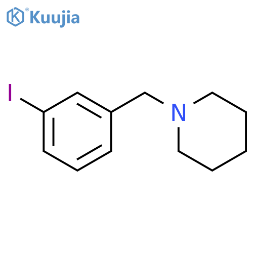 1-(3-Iodobenzyl)piperidine structure