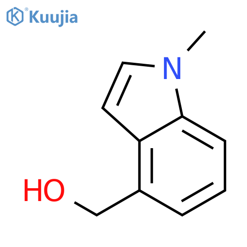 (1-Methyl-1H-indol-4-yl)methanol structure