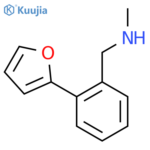 N-[2-(2-Furyl)benzyl]-N-methylamine structure