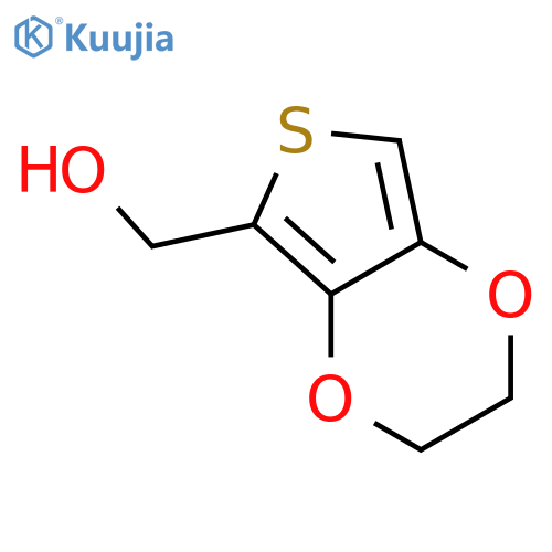 2,3-dihydrothieno3,4-b1,4dioxin-5-ylmethanol structure