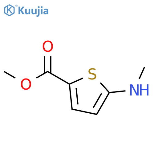 Methyl 5-(methylamino)thiophene-2-carboxylate structure