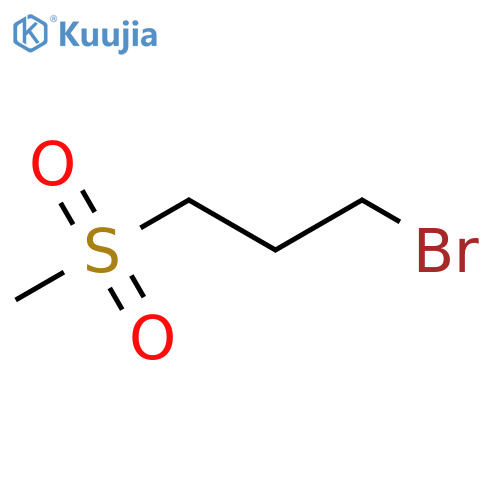 1-Bromo-3-methanesulfonylpropane structure