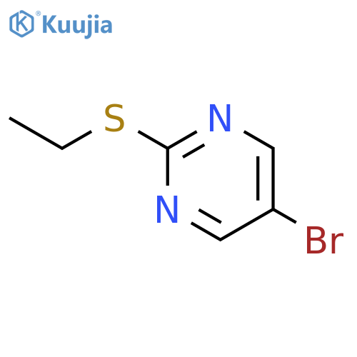 5-Bromo-2-(ethylthio)pyrimidine structure