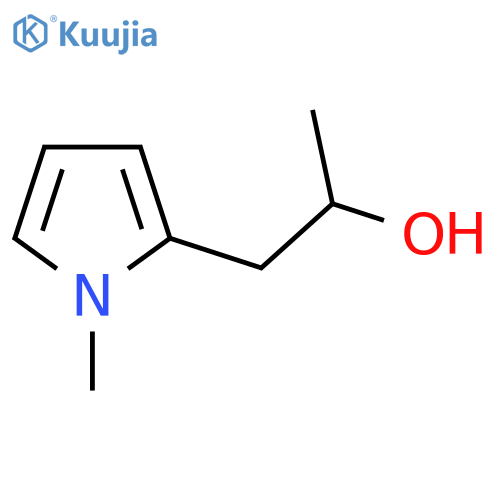 1-(1-methyl-1H-pyrrol-2-yl)propan-2-ol structure