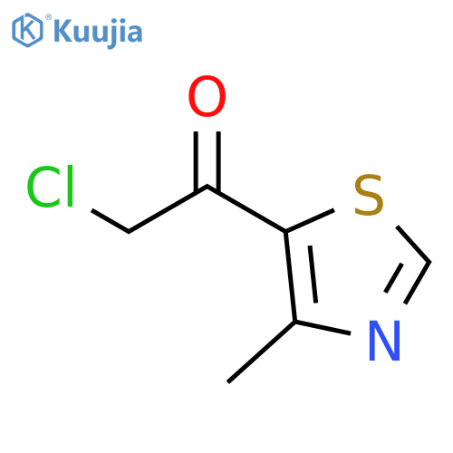 2-CHLORO-1-(4-METHYL-1,3-THIAZOL-5-YL)ETHAN-1-ONE structure