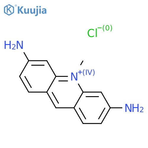 Acridinium,3,6-diamino-10-methyl-, chloride (1:1) structure