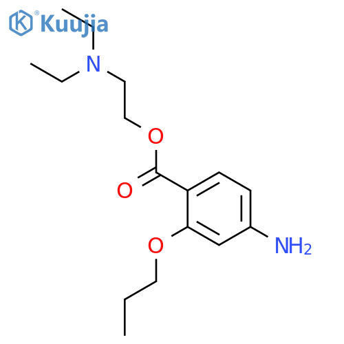 2-(Diethylamino)ethyl 4-amino-2-propoxybenzoate structure