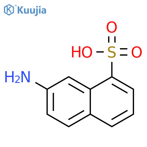 1-Naphthalenesulfonicacid, 7-amino- structure