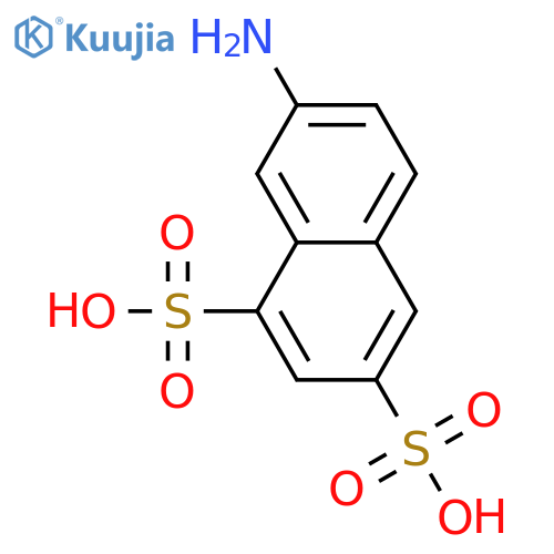 7-Amino-1,3-naphthalenedisulfonic Acid structure