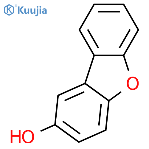 Dibenzob,dfuran-2-ol structure