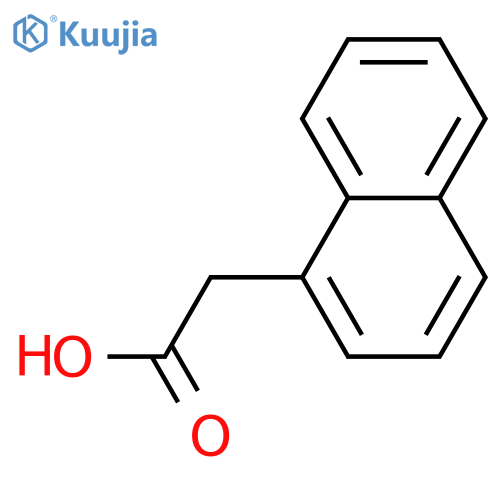 1-Naphthylacetic acid structure
