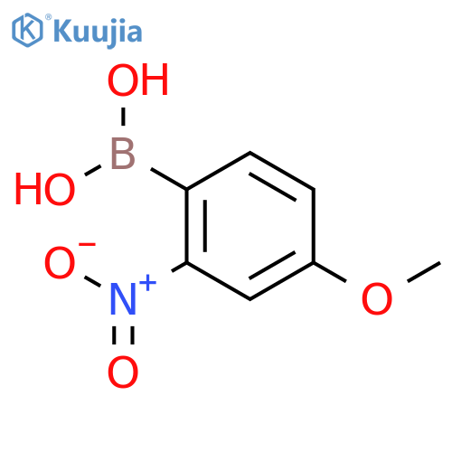 4-methoxy-2-nitrophenylboronic Acid structure