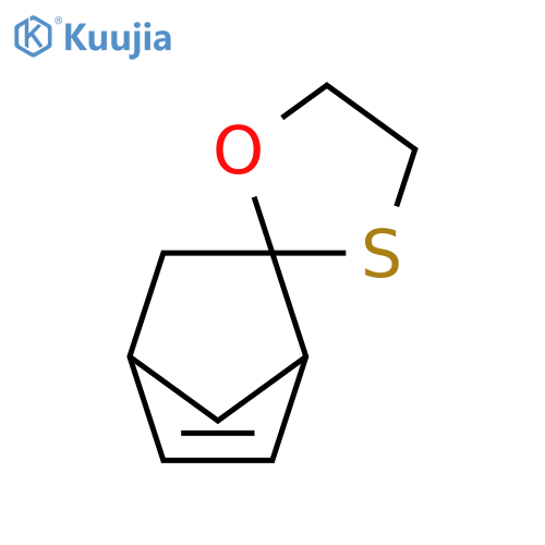 SPIRO[BICYCLO[2.2.1]HEPT-5-ENE-2,2'-[1,3]OXATHIOLANE] structure