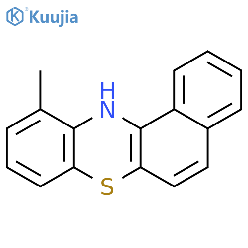 12H-Benzo[a]phenothiazine, 11-methyl- structure