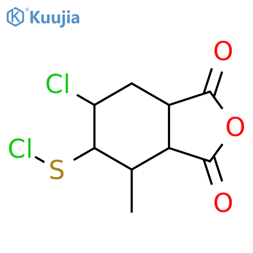 5-ISOBENZOFURANSULFENYL CHLORIDE, 6-CHLOROOCTAHYDRO-4-METHYL-1,3-DIOXO- structure