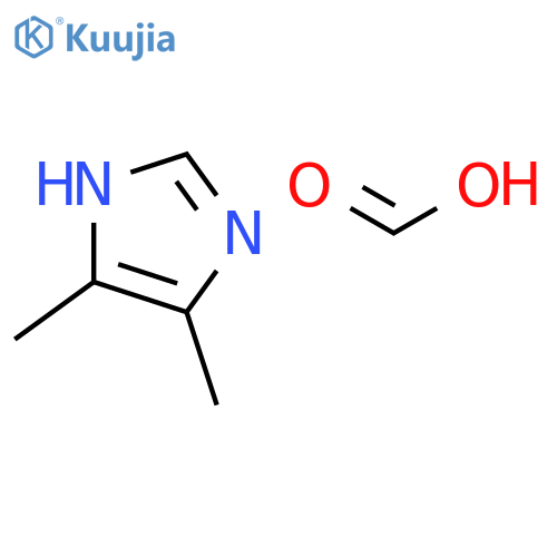 4,5-Dimethyl-1H-imidazole formate structure