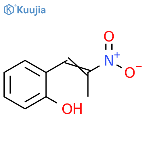 1-(2-Hydroxyphenyl)-2-nitropropene structure