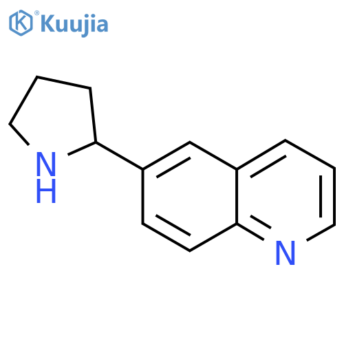 6-(pyrrolidin-2-yl)quinoline structure