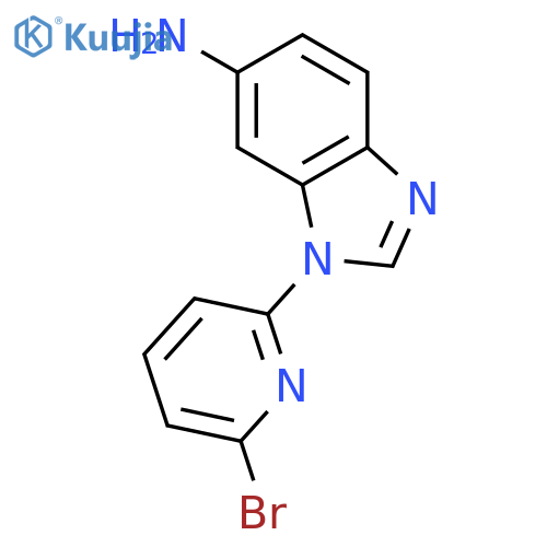 1-(6-Bromopyridin-2-yl)-1H-benzo[d]imidazol-6-amine structure