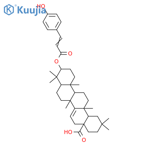 3-Hydroxy-14-taraxeren-28-oic acid; 3α-form, 3-O-(4-Hydroxy-E-cinnamoyl) structure