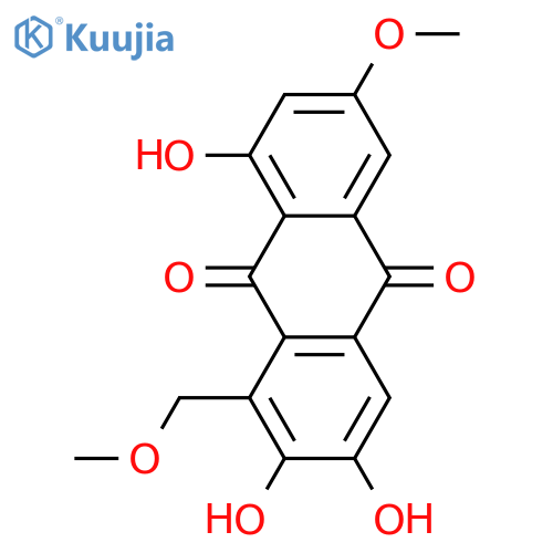 2,3,6,8-Tetrahydroxy-1-(hydroxymethyl)anthraquinone; 1',6-Di-Me ether structure