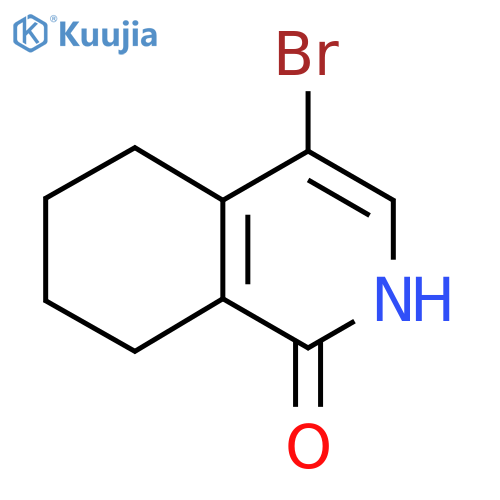 4-bromo-5,6,7,8-tetrahydro-2H-isoquinolin-1-one structure