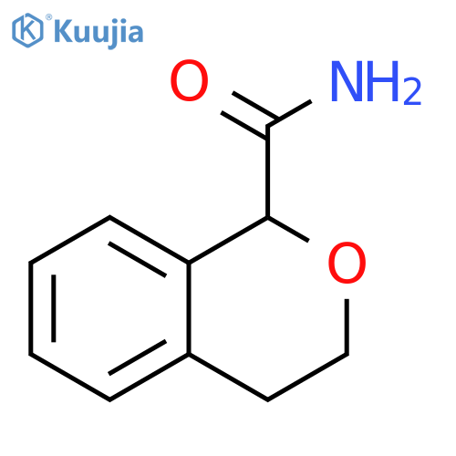 3,4-dihydro-1H-2-benzopyran-1-carboxamide structure