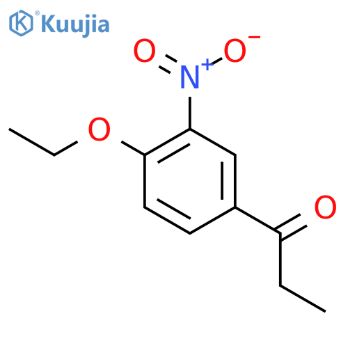1-(4-Ethoxy-3-nitrophenyl)propan-1-one structure