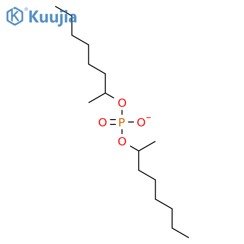 Phosphoric acid, di-sec-octyl ester structure