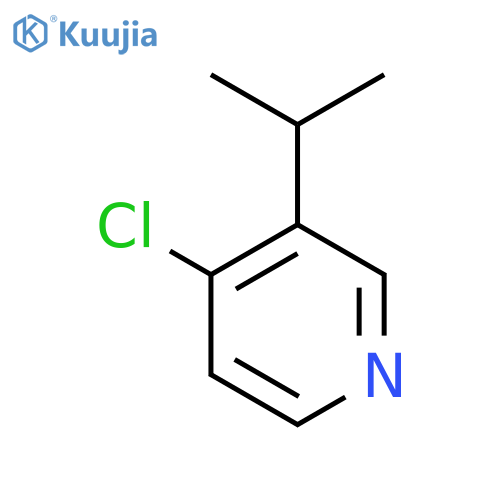4-Chloro-3-isopropylpyridine structure