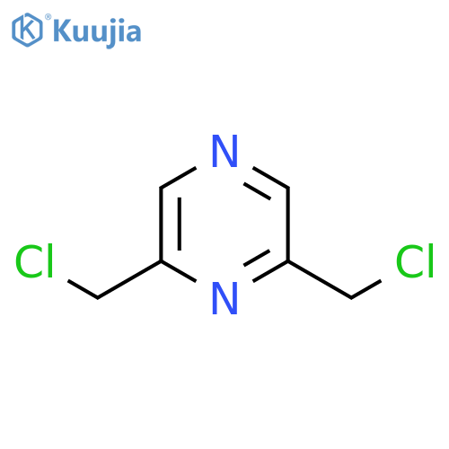 2,6-bis(chloromethyl)pyrazine structure
