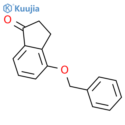 4-(Benzyloxy)-2,3-dihydro-1H-inden-1-one structure