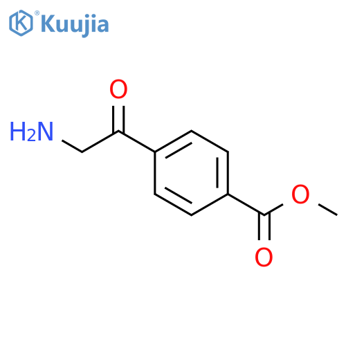 methyl 4-(2-aminoacetyl)benzoate structure