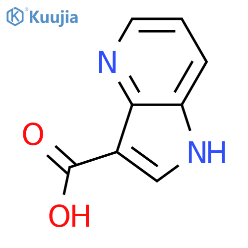 1H-Pyrrolo[3,2-b]pyridine-3-carboxylic acid structure
