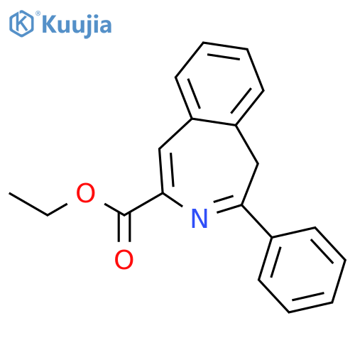 1H-3-Benzazepine-4-carboxylic acid, 2-phenyl-, ethyl ester structure