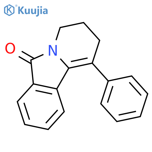 Pyrido[2,1-a]isoindol-6(2H)-one, 3,4-dihydro-1-phenyl- structure