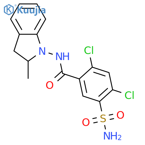 Indapamide Impurity 35 structure